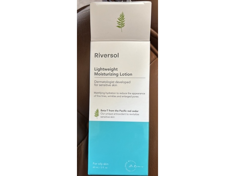 Riversol Lightweight Moisturizing Lotion, Beta-T, 2 fl oz/60 mL