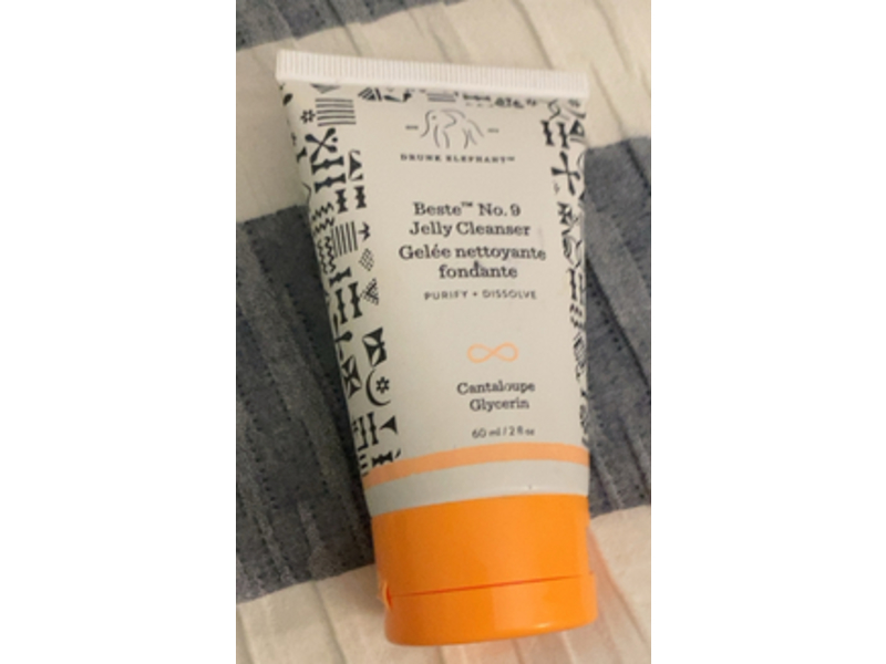 Drunk Elephant Purify + Dissolve Jelly Cleanser, Beste No.9, 2 fl oz/60 mL