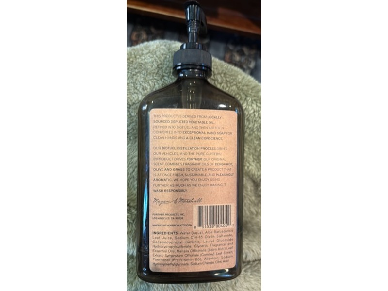 Further Hand Soap, 16 fl oz/473 mL