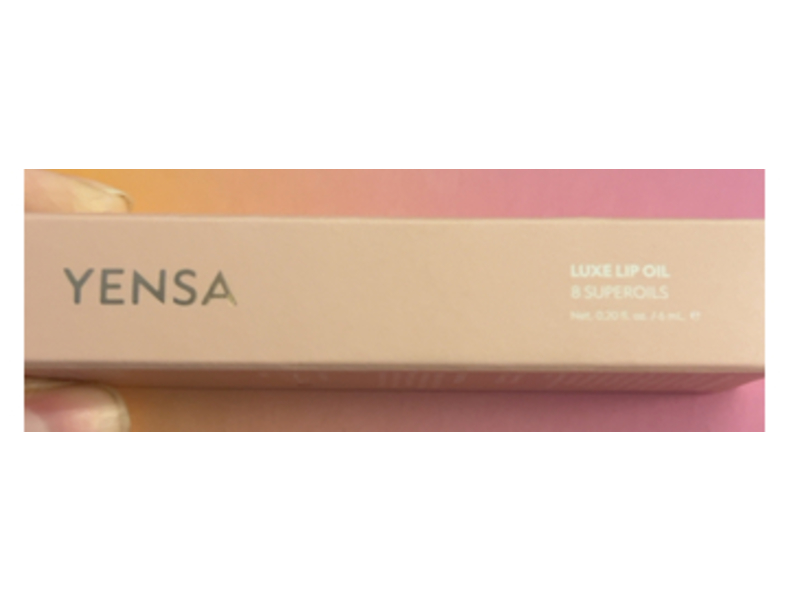 Yensa Luxe Lip Oil 8 Superoils, Pink Shine, 0.20 fl oz/6 mL