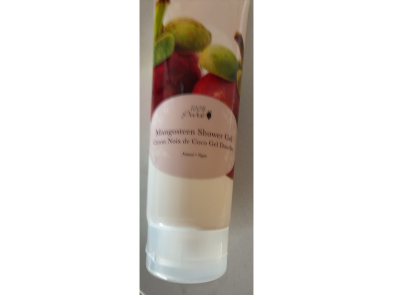100% Pure Shower Gel, Mangosteen, 236 mL