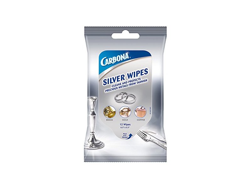 Carbona Silver Wipes, 12 Count