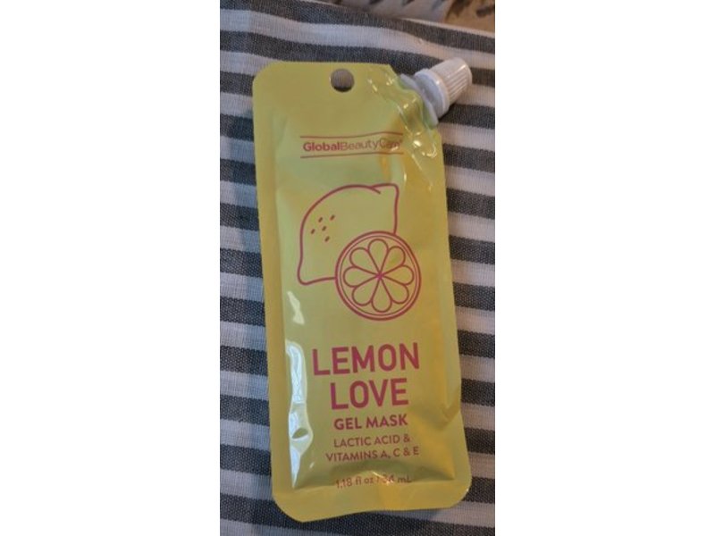 Global Beauty Care Gel Mask, Leom Love, 1.18 fl oz/34 mL