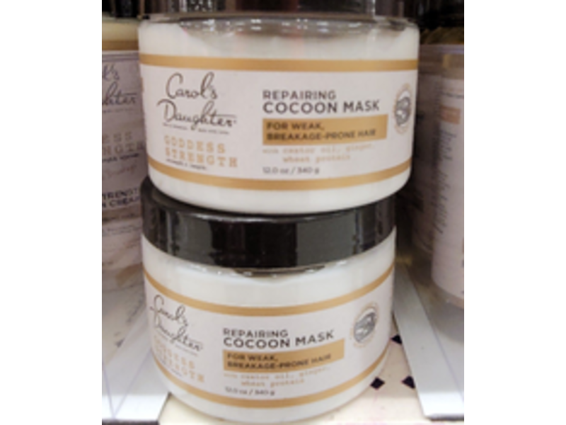 Carol's Daughter Repairing Cocoon Mask, Castor Oil, Ginger, Wheat Protein, 12 oz/340 g