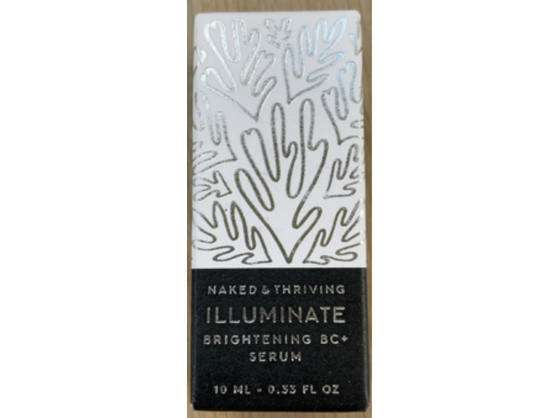 Naked & Thriving Illuminate Brightening BC+ Serum, 0.33 fl oz/10 mL