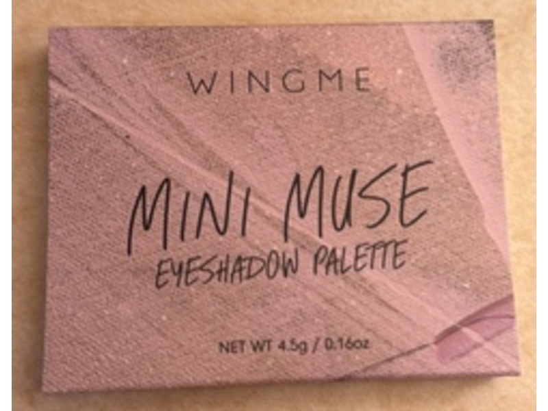 Wingme Mini Muse Eyeshadow Palette, 0.16 oz/4.5 g