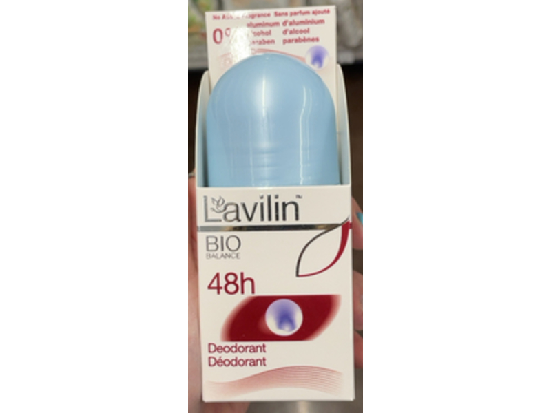 Lavilin 48h Roll On Deodorant, 2.1 oz/60 mL