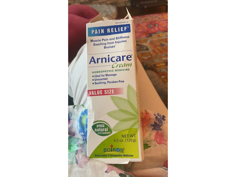 Boiron Arnicare Cream 4.2 Ounce Homeopathic Medicine for Pain Relief