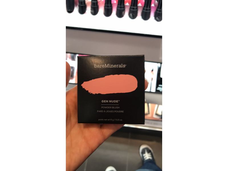 BareMinerals Gen Nude Powder Blush, Call My Blush, 0.21 oz
