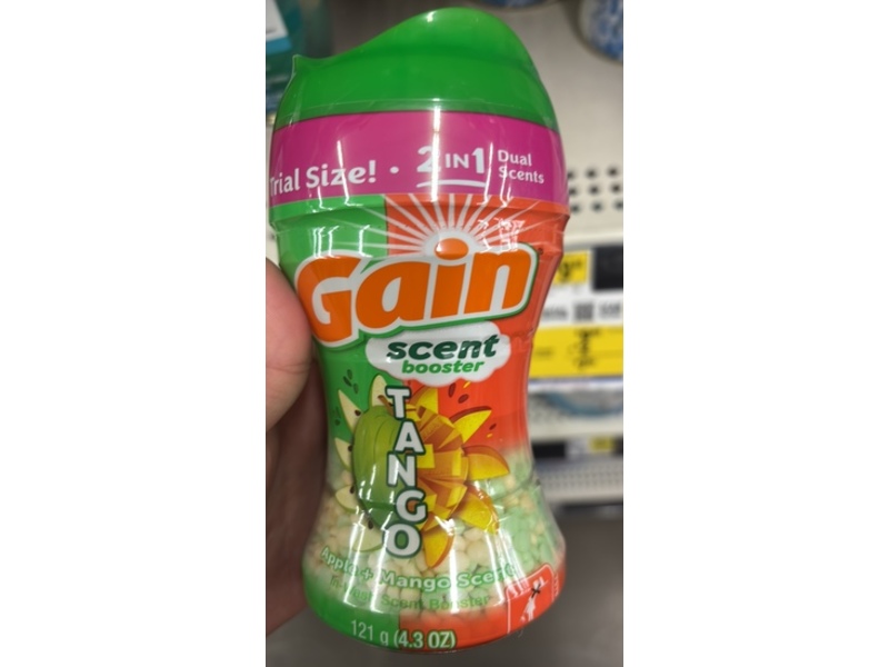 Gain Tango Scent Booster Beads, Apple + Mango Scent, 4.3 oz/121 g
