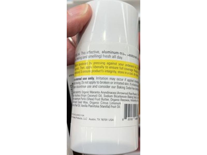 Milk + Honey Regular Strength Deodorant, No. 05, Lemon, And Vanilla, 2.6 oz