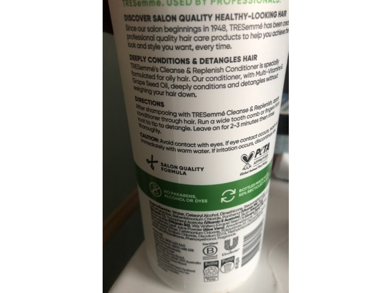 TRESemme Cleanse & Replenish Conditioner, 940 mL