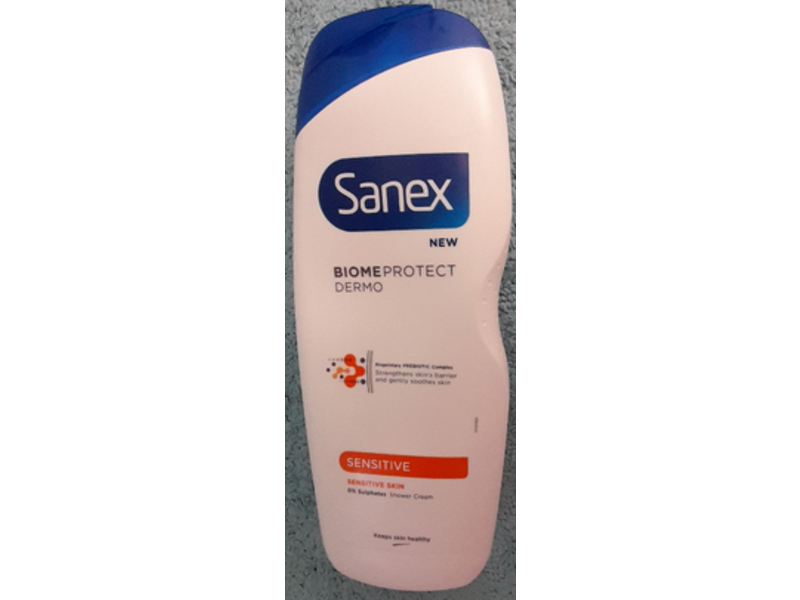 Sanex Biomeprotect Shower Cream, Sensitive, 570 mL