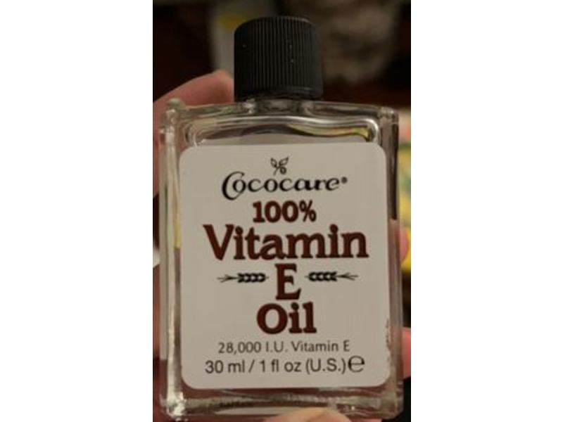 Cococare 100% Vitamin-E Oil, 1 fl oz/30 mL