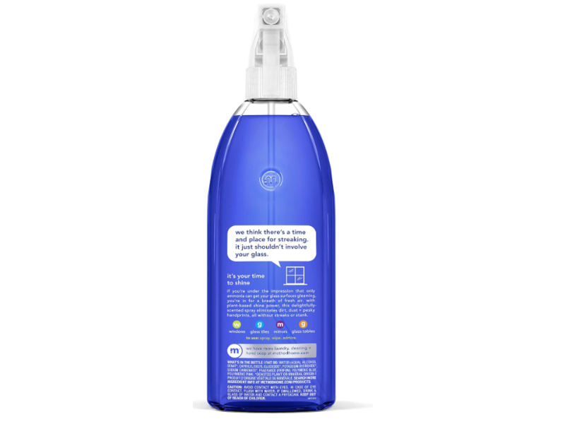 Method Glass Cleaner Spray, Mint, 28 oz/ 828 mL, Pack Of 8