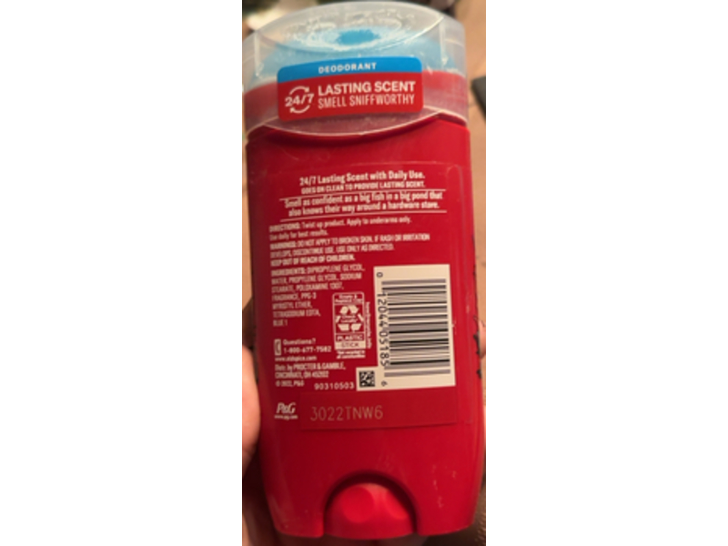 Old Spice Sharkhammer Deodorant, 3.0 oz/85 g
