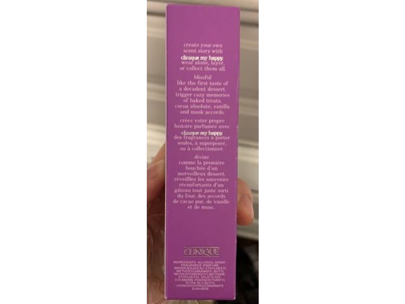 Clinique My Happy Eau De Parfum, Cocoa & Cashmere, 0.5 fl oz/15 ml