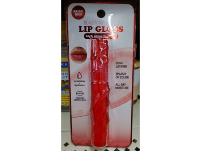 Beauty Intuition Lip Gloss, Ruby Red, 0.14 fl oz/4 mL