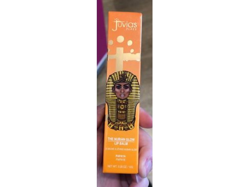 Juvia's Place The Nubian Glow Lip Balm, Papaya, 0.35 oz/10 g