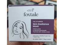 Foxtale The Skin Radiance Mask, Lactic Acid + Brazillian Purple Clay + Kaolin Clay, 2.64 oz/75 g - thumbnail 2