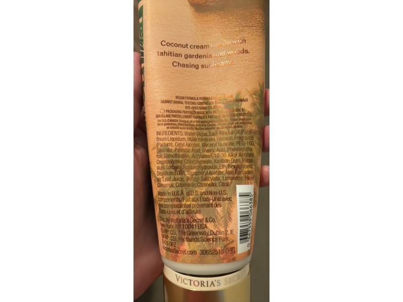 Victoria's Secret Fragrance Body Lotion, Island Rush, 8 fl oz/236 mL