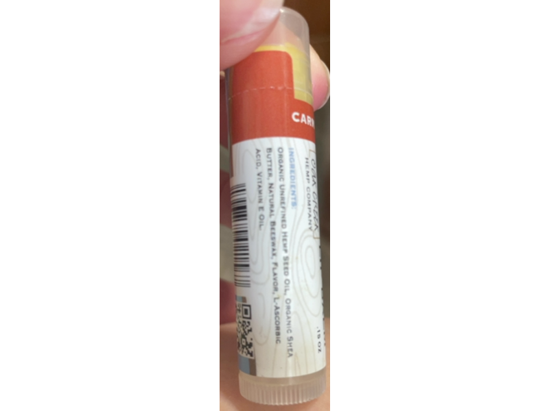 Oak Creek Hemp Infused Lip Balm, Caramel Apple, 0.15 oz