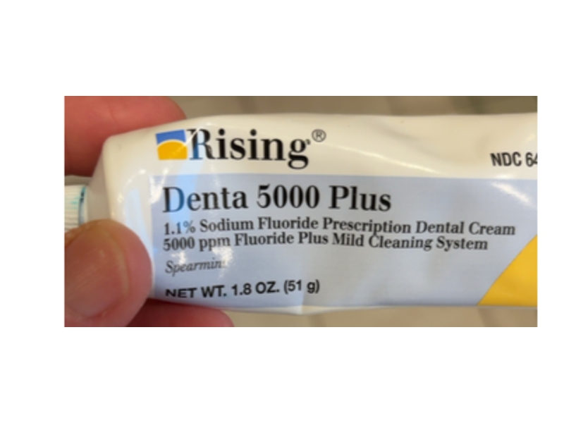 Denta 5000 Plus Dental Cream, Spearmint, 1.8 oz / 51 g, Rising (Rx)
