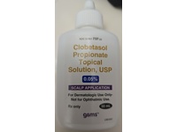 Clobetasol Propionate Topical Solution 0.05%, 50 mL, Gsms (Rx) - thumbnail 2