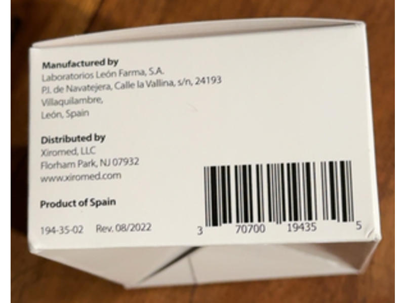 Estradiol Gel 0.75 mg, Xiromed (Rx)