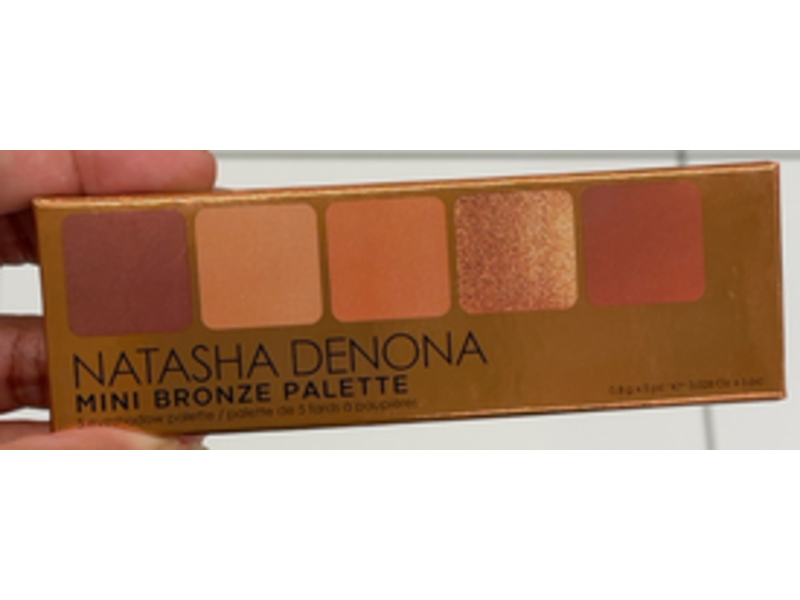 Natasha Denona Mini Bronze Eyeshadow Palette, 0.028 oz/0.8 g