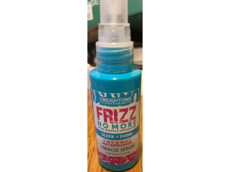 Creightons Frizz No More Sleek & Shine Miracle Serum, 1.7 fl oz/50 mL