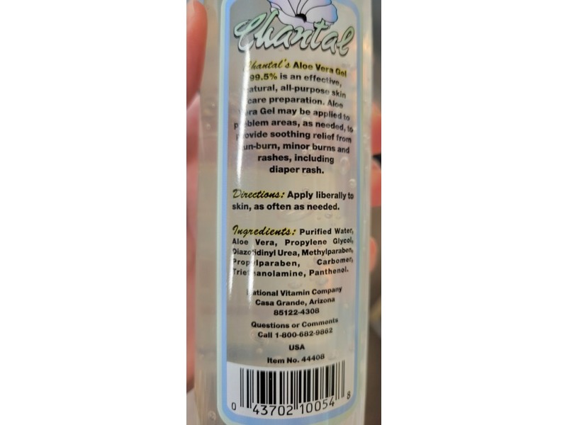 Chantal Aloe Vera Gel, 8 oz