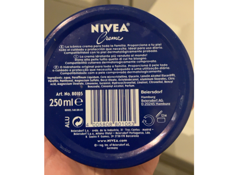 Nivea Creme, 250 mL