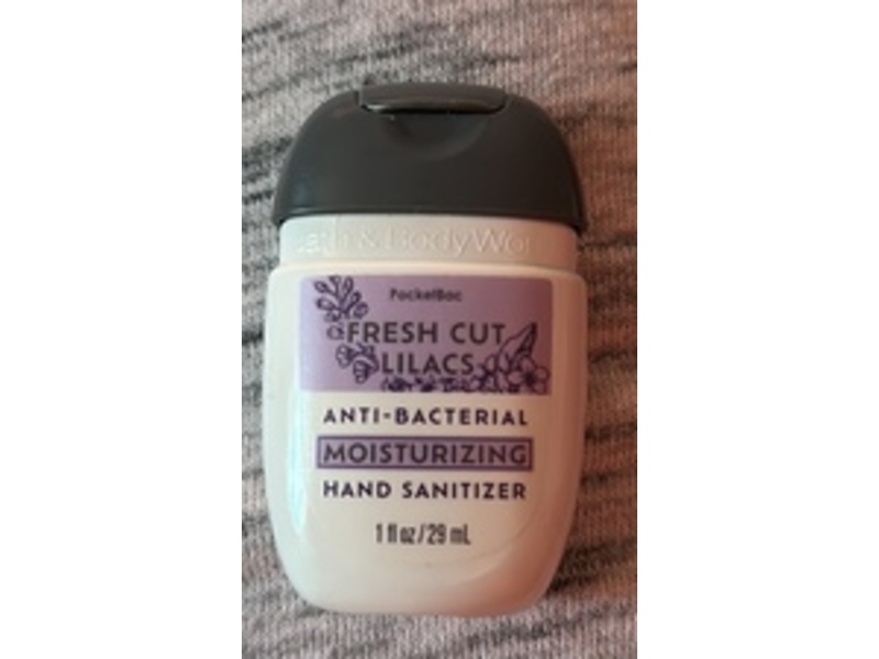 Bath & Body Works Moisturizing Hand Sanitizer, Fresh Cut Lilacs, 1 fl oz/ 29 mL
