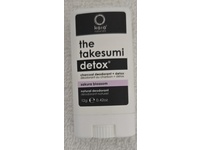 Kaia Naturals The Takesumi Detox Charcoal Deodorant + Detox, Sakura Blossom, 0.42 oz/12 g - thumbnail 2