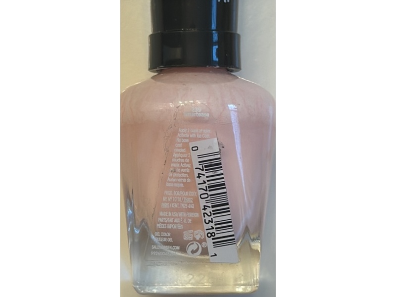 Sally Hansen Miracle Gel Nail Polish, 239 Smartease, 0.5 fl oz/14.7 mL