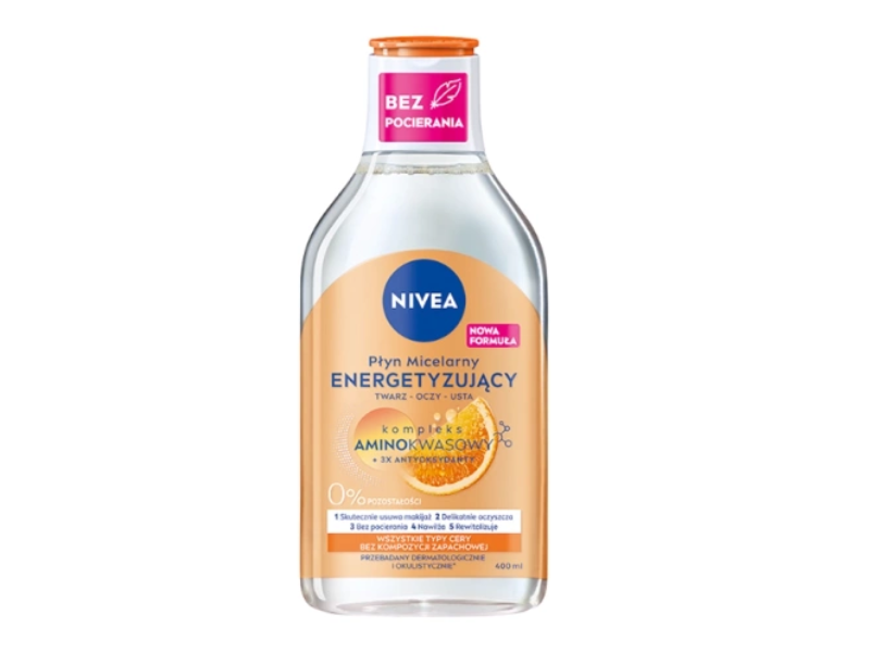 Nivea Energising Micellar Water, 400 mL