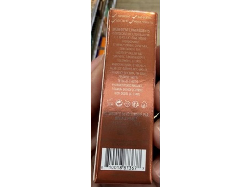 Juvia's Place Coffee Shop Metallic Liquid Shadow Vanilla Velvet, 0.08 fl oz/2.5 mL