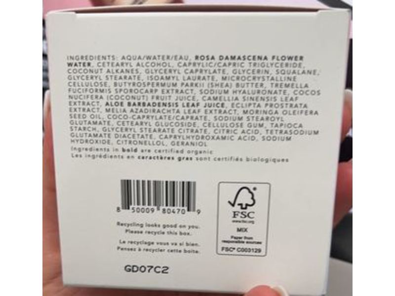 Herbivore Pink Cloud Soft Moisture Cream, 1.7 fl oz/50 mL