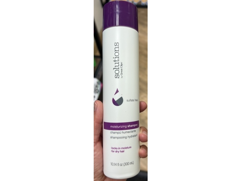 Great Clips Solutions Moisturizing Shampoo , 10.14 fl oz/300 mL