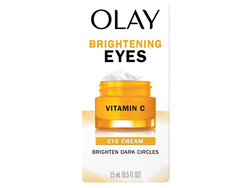 Olay Brightening Eye Cream, Vitamin C + Peptide 24, 0.5 oz/14 g