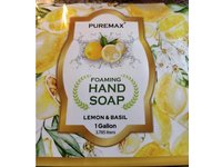 Puremax Foaming Hand Soap, Lemon & Basil, 128 fl oz/3.785 L - thumbnail 2