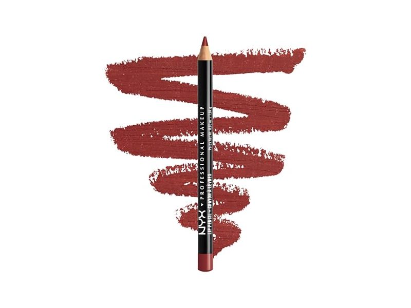 NYX Professional Makeup Slim Lip Pencil, Auburn, 0.03 oz