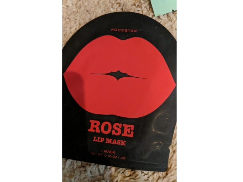 Kocostar Rose Lip Mask, 0.10 oz/3 g