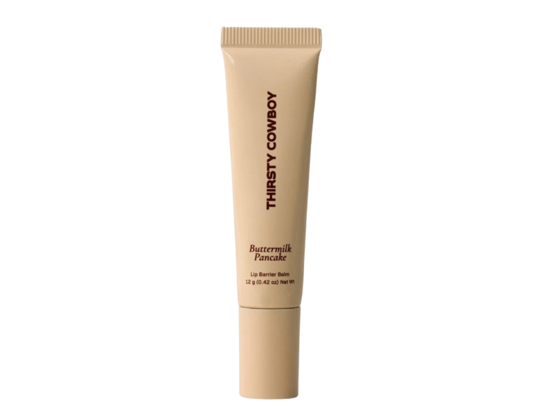 Thirsty Cowboy Lip Barrier Balm, Buttermilk Pancake, 0.42 oz/12 g
