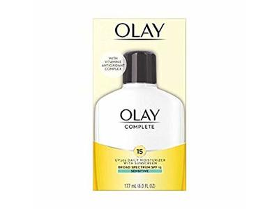 Olay Complete UV 365 Daily Moisturizer with Sunscreen, SPF 15, 6 fl oz