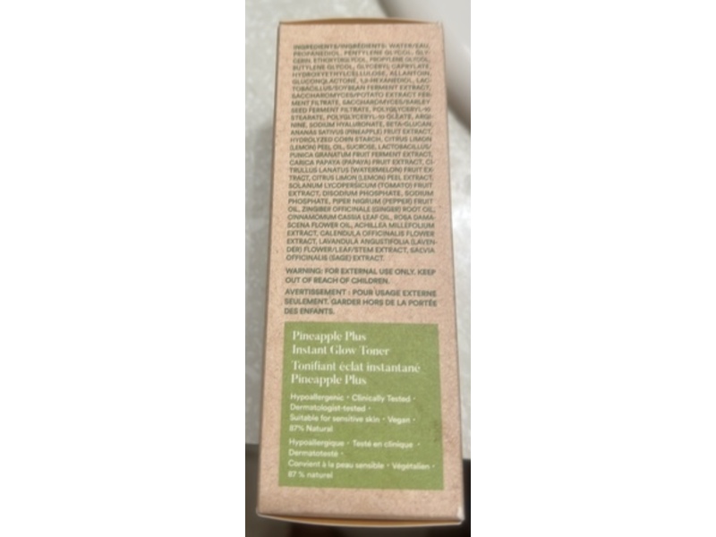 Farm Rx Pineapple Plus Instant Glow Toner, 5 fl oz/150 mL