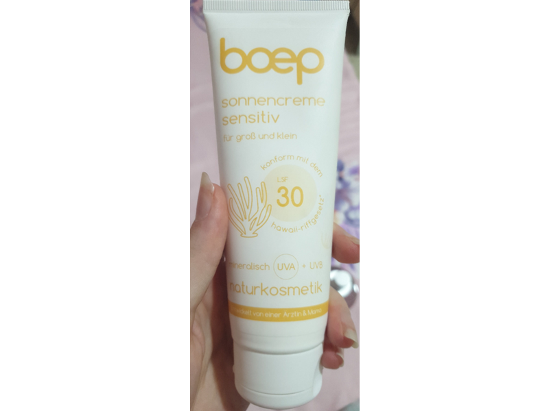 Boep Sun Cream Sensitive, SPF 30, 100 mL