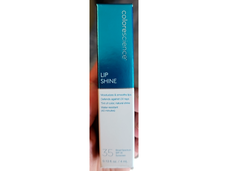 Colorescience Lip Shine, SPF 35, Clear, 0.13 fl oz/4 mL