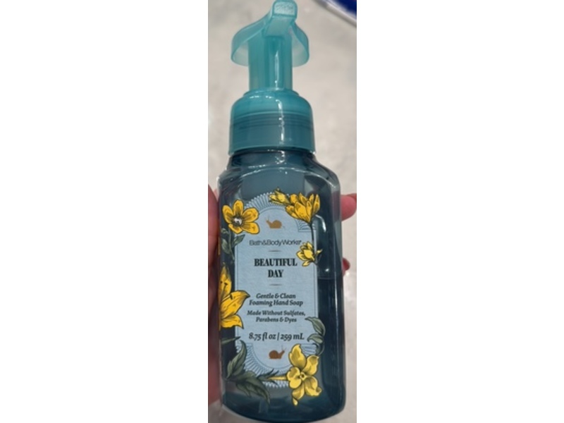 Bath & Body Works Gentle & Clean Foaming Hand Soap, Beautiful Day, 8.75 fl oz/259 mL